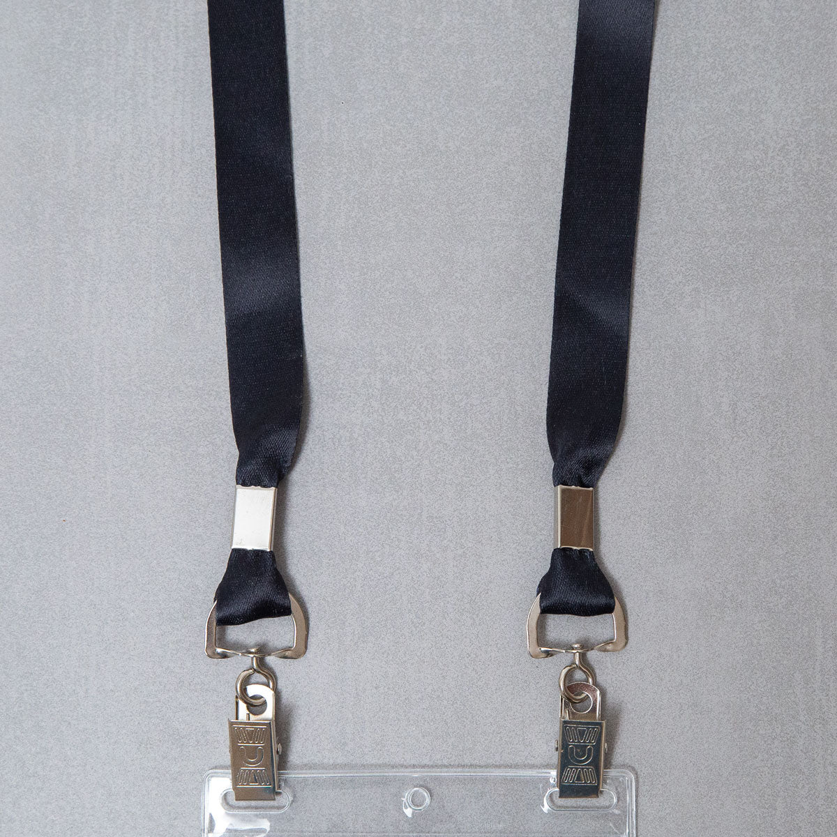 Quick-Ship Event Badge Lanyard - Double Bulldog - 3/4" Quick-Ship Event Badge Lanyard - Double Bulldog - 3/4"