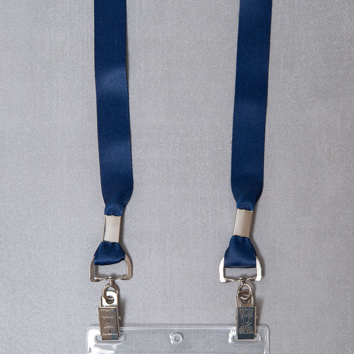 Quick-Ship Event Badge Lanyard - Double Bulldog - 3/4" Quick-Ship Event Badge Lanyard - Double Bulldog - 3/4"