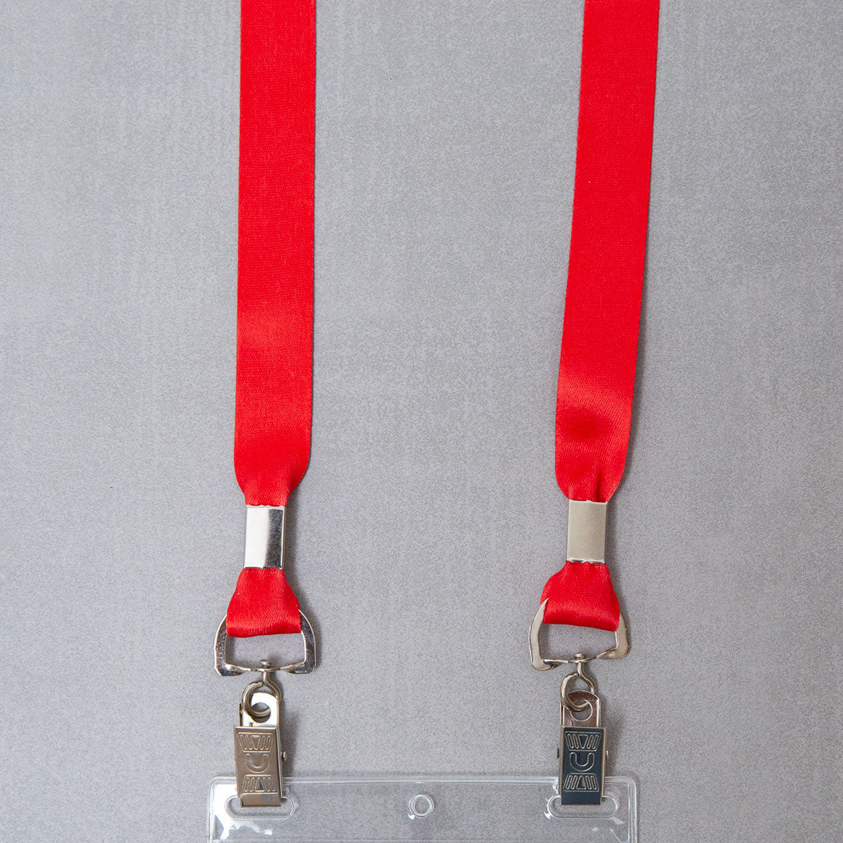 Quick-Ship Event Badge Lanyard - Double Bulldog - 3/4" Quick-Ship Event Badge Lanyard - Double Bulldog - 3/4"