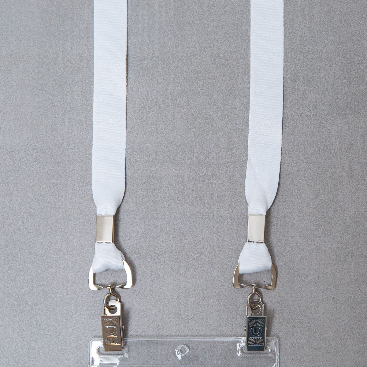 Quick-Ship Event Badge Lanyard - Double Bulldog - 3/4" Quick-Ship Event Badge Lanyard - Double Bulldog - 3/4"
