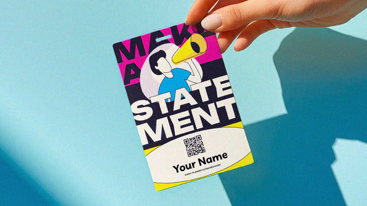 We offer corporate event name badges, conference lanyards, and badge holders, all made with premium materials and eco-friendly event badge printing.