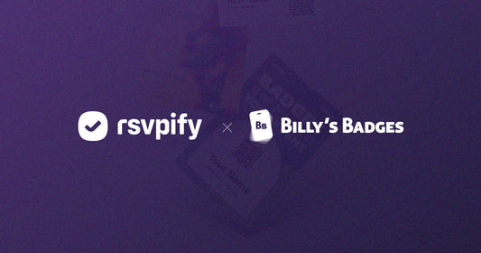 Billy’s Badges + RSVPify: Seamless Custom Event Badge Printing