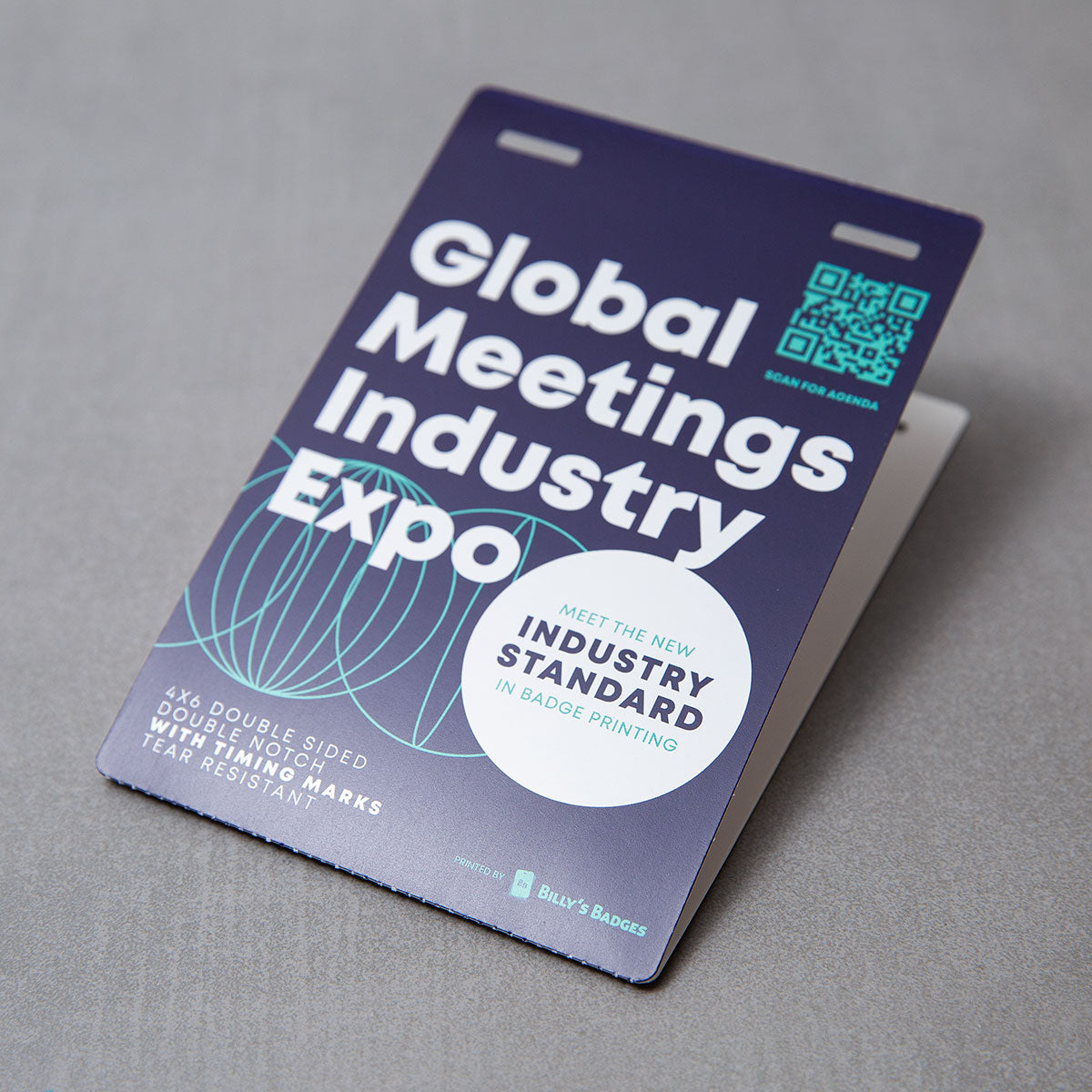 4" x 6" Paper - Custom Event Badges