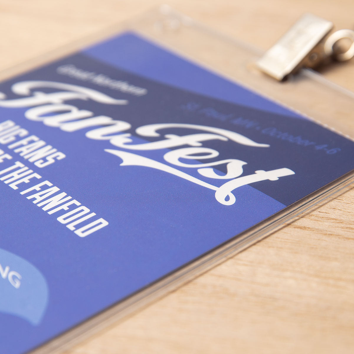 4" x 6" Paper - Custom Event Badges