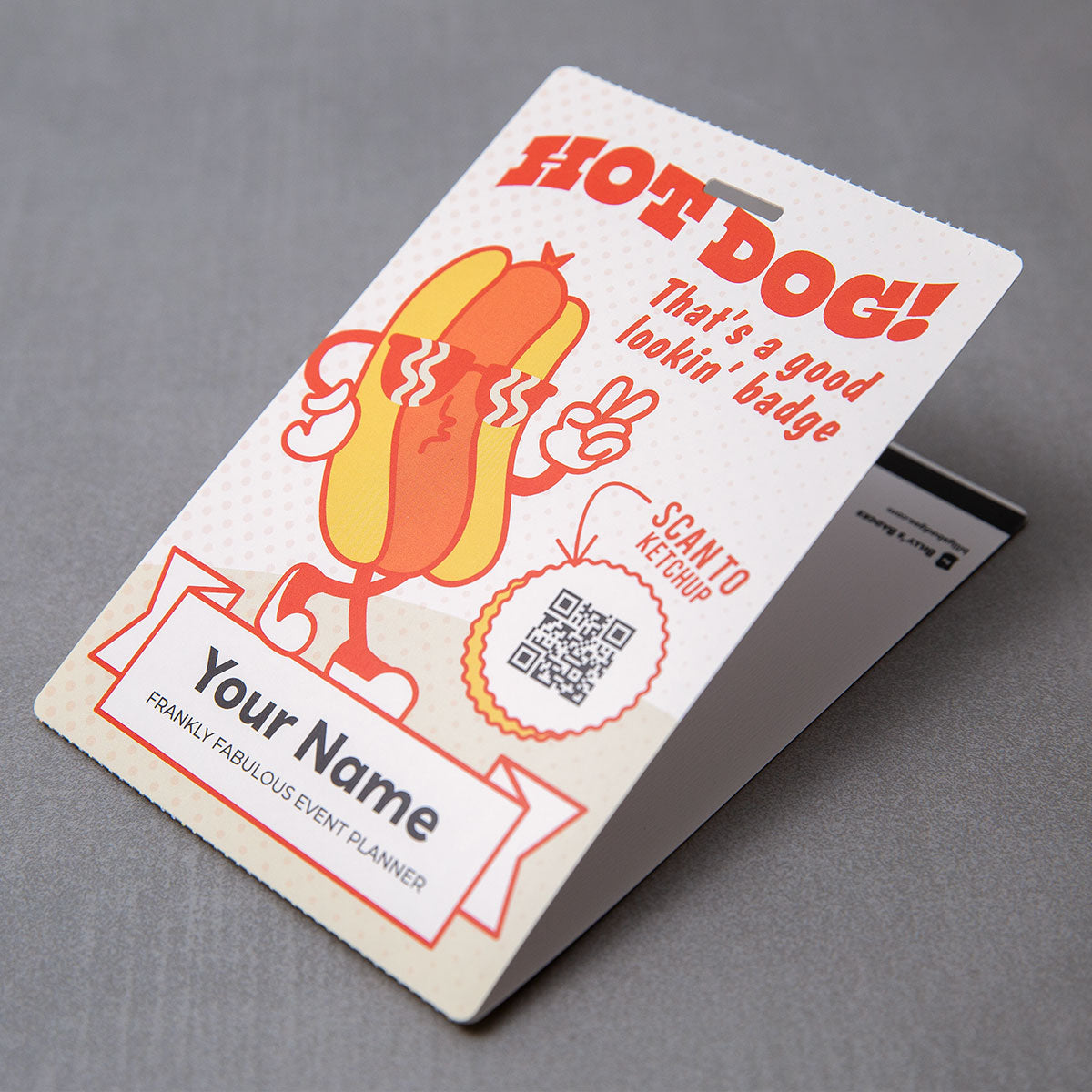 4" x 6" Paper - Custom Event Badges
