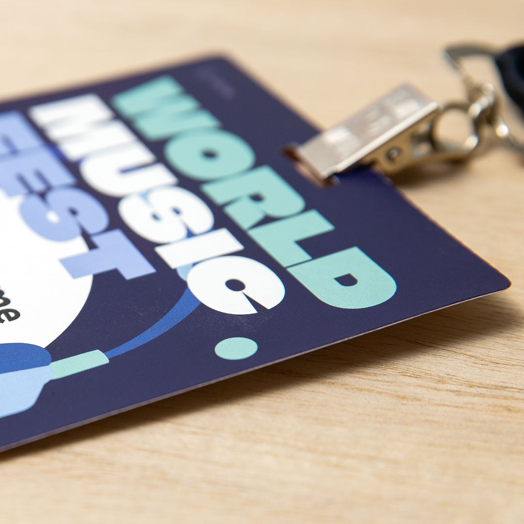 4" x 6" Plastic - Custom Event Badges