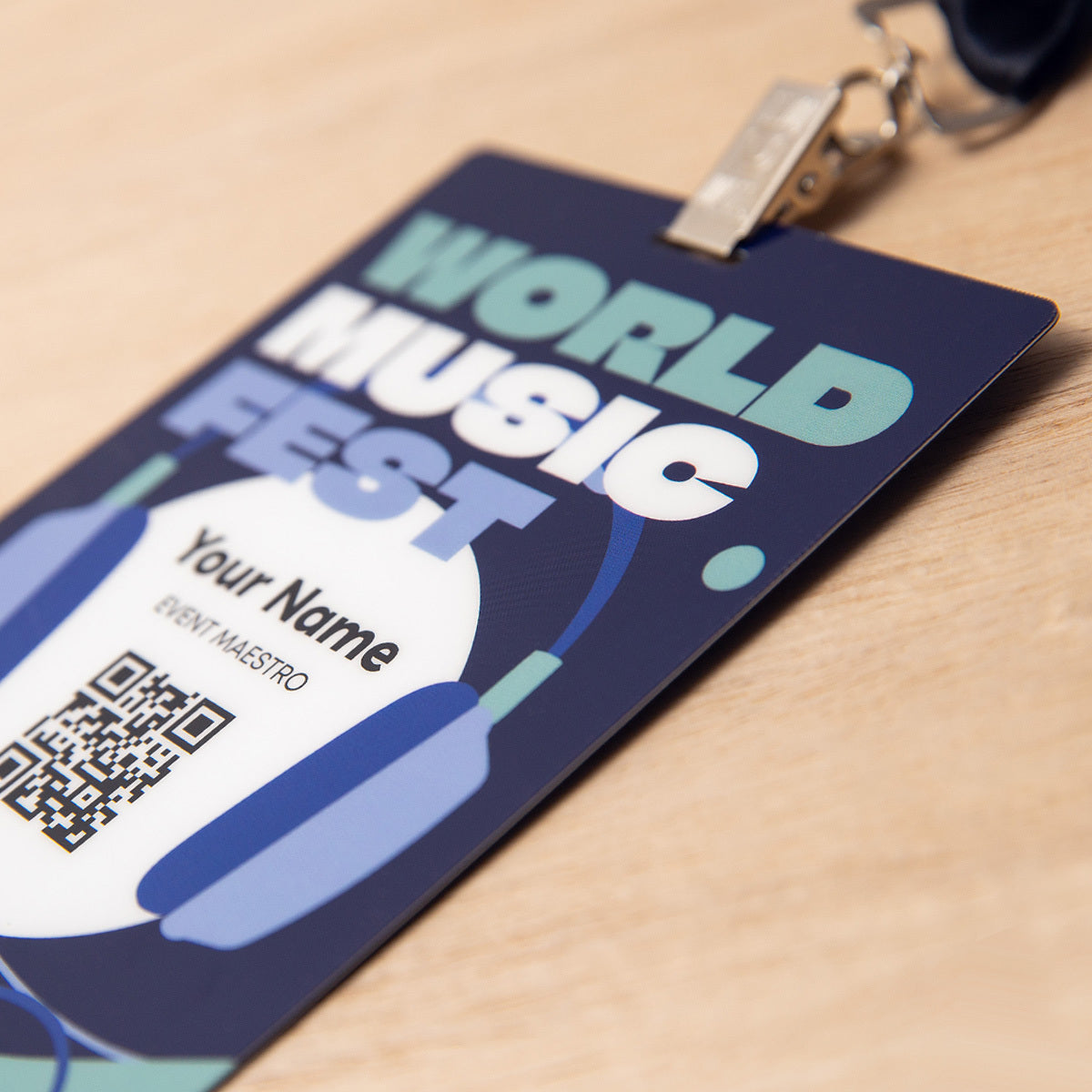 4" x 6" Plastic - Custom Event Badges